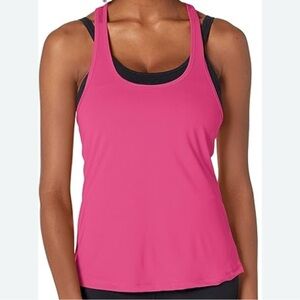 lululemon tech mesh singlet pink - pink